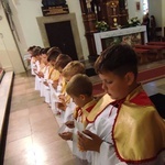 Nowi ministranci w parafii Żegocina