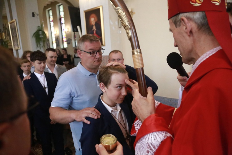 Bierzmowanie w Tarnowie-Krzyżu