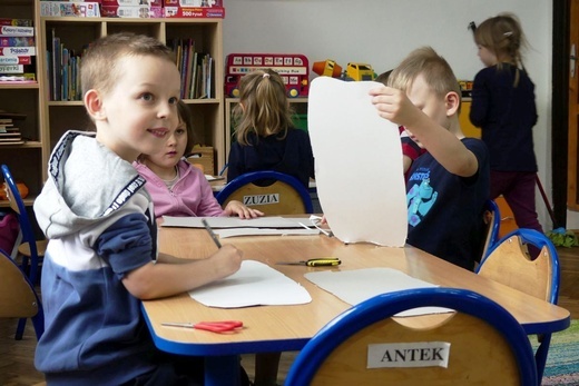 W Katolickim Przedszkolu im. Dzieciątka Jezus w Cieszynie