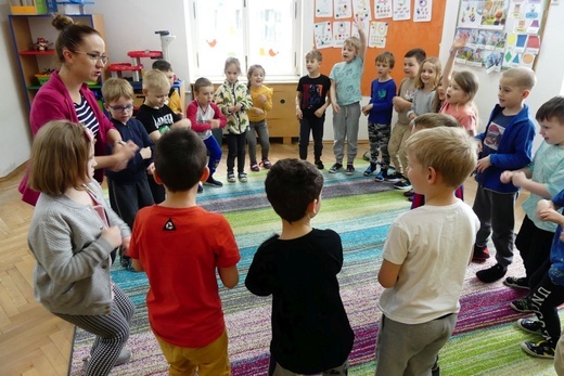 W Katolickim Przedszkolu im. Dzieciątka Jezus w Cieszynie