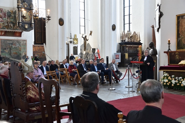 Ekumeniczna modlitwa w bazylice Mariackiej
