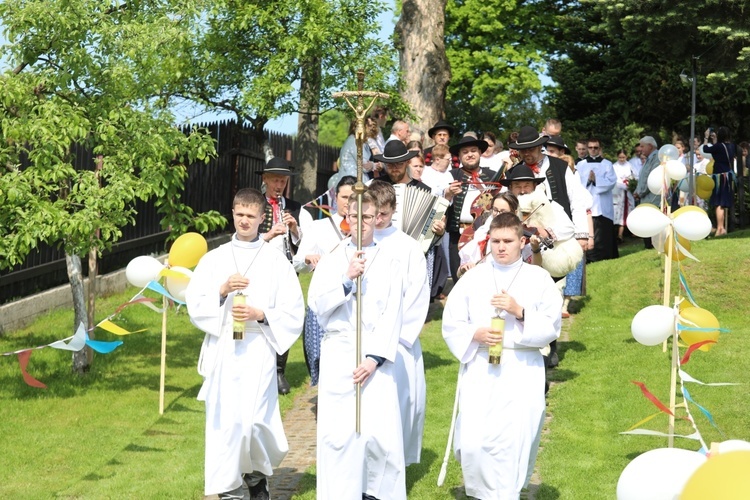 Msza św. prymicyjna ks. Krzysztofa Kawika w Brennej-Lachach - 2023