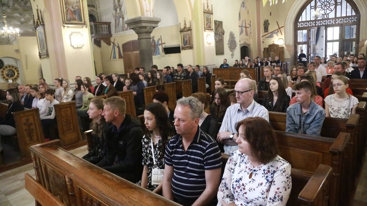 Stypendyści w Szczepanowie