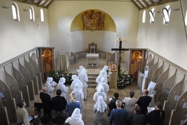 Poświęcenie kościoła w monasterze