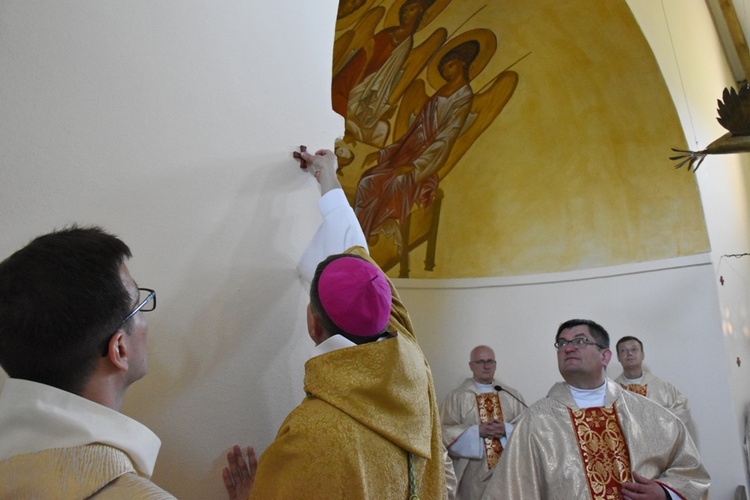 Poświęcenie kościoła w monasterze