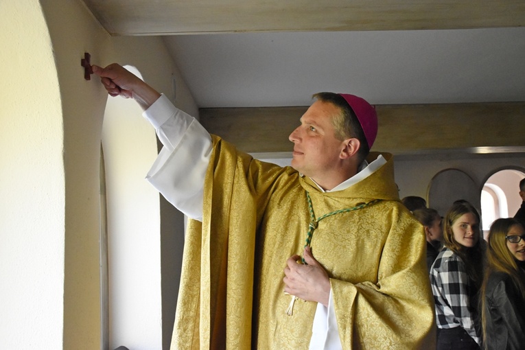 Poświęcenie kościoła w monasterze
