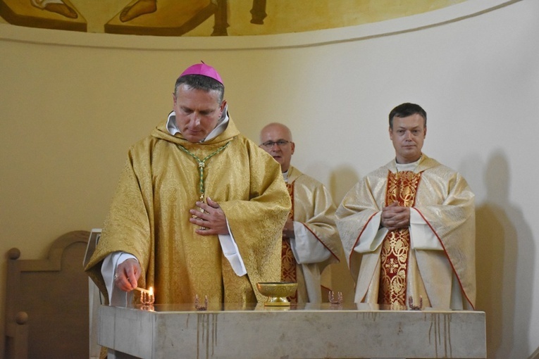 Poświęcenie kościoła w monasterze