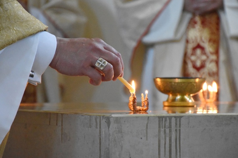 Poświęcenie kościoła w monasterze