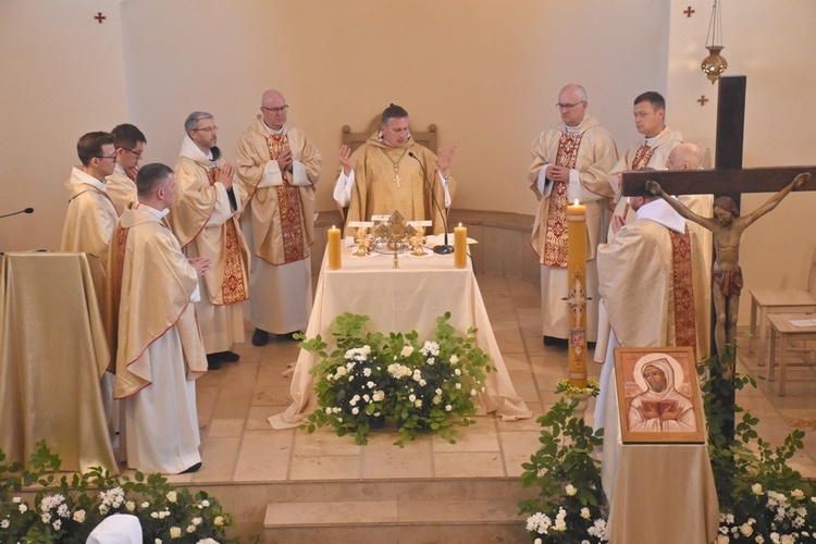 Poświęcenie kościoła w monasterze