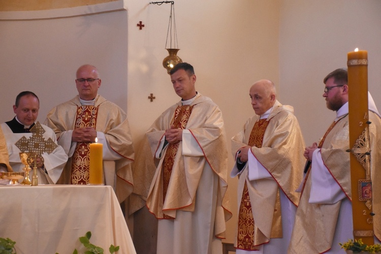 Poświęcenie kościoła w monasterze