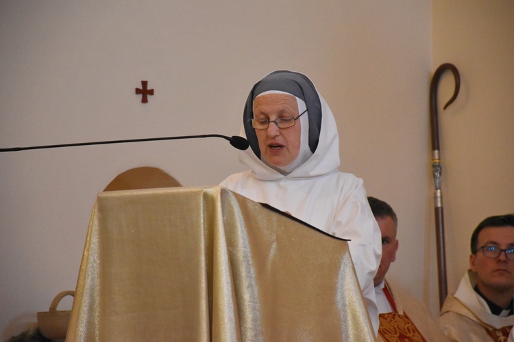 Poświęcenie kościoła w monasterze