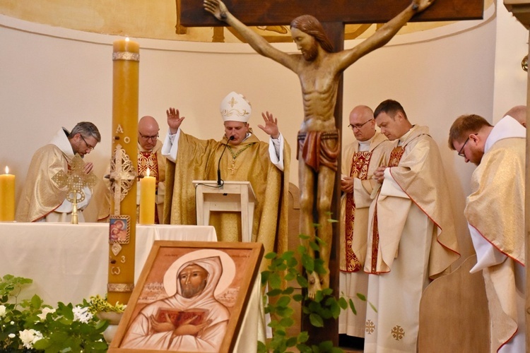 Poświęcenie kościoła w monasterze