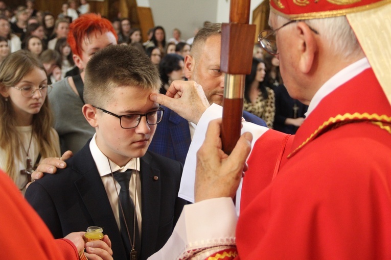 Bierzmowanie w Jodłowniku