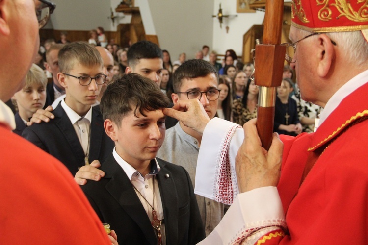 Bierzmowanie w Jodłowniku