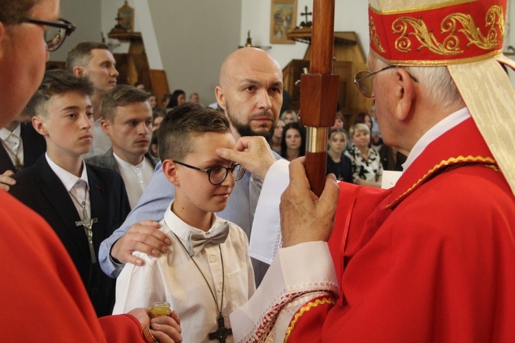 Bierzmowanie w Jodłowniku