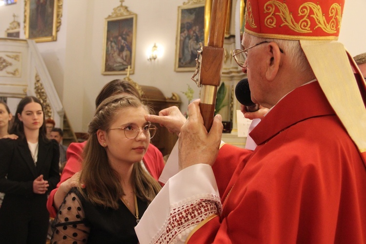 Bierzmowanie w Tymbarku