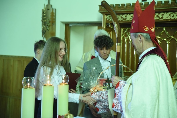 Bierzmowanie w Łapczycy