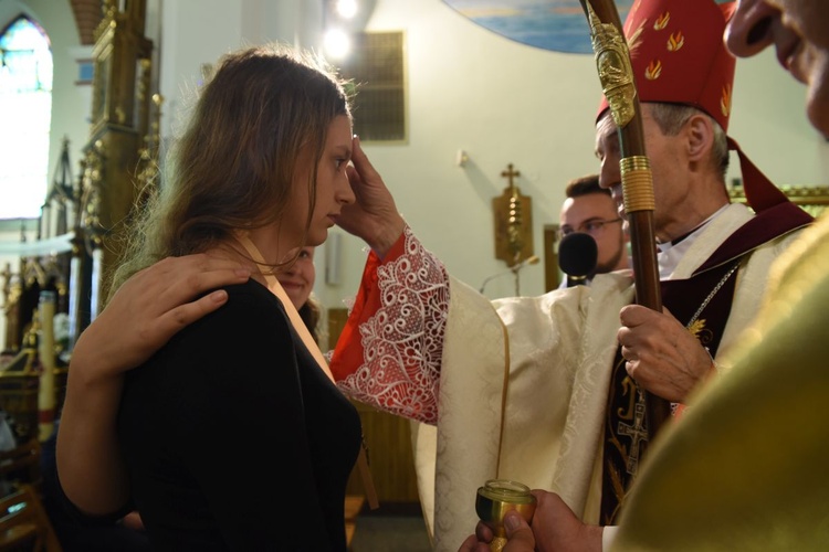 Bierzmowanie w Łapczycy