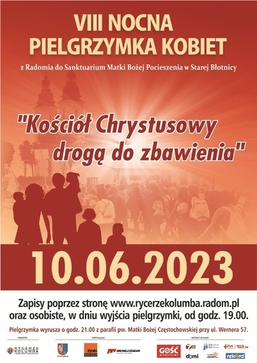 Nocna Pielgrzymka Kobiet do Starej Błotnicy już w sobotę