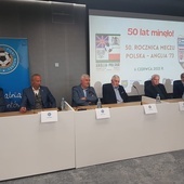 Chorzów. Spotkanie piłkarzy w 50. rocznicę zwycięstwa nad Anglią