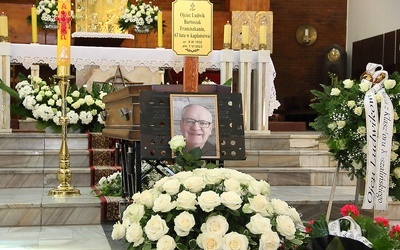 Msza pogrzebowa śp. o. Ludwika Bartoszaka