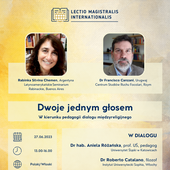 Lectio Magistralis Internationalis "Dwoje jednym głosem - w kierunku pedagogii dialogu międzyreligijnego", 27 czerwca