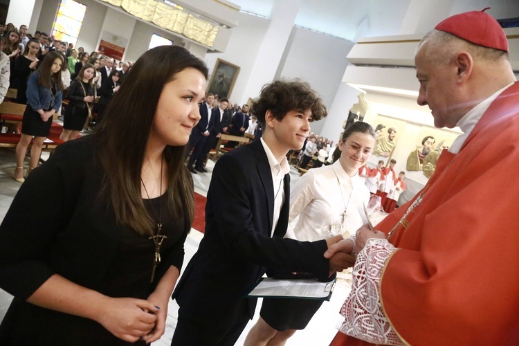 Bierzmowanie w Moszczenicy