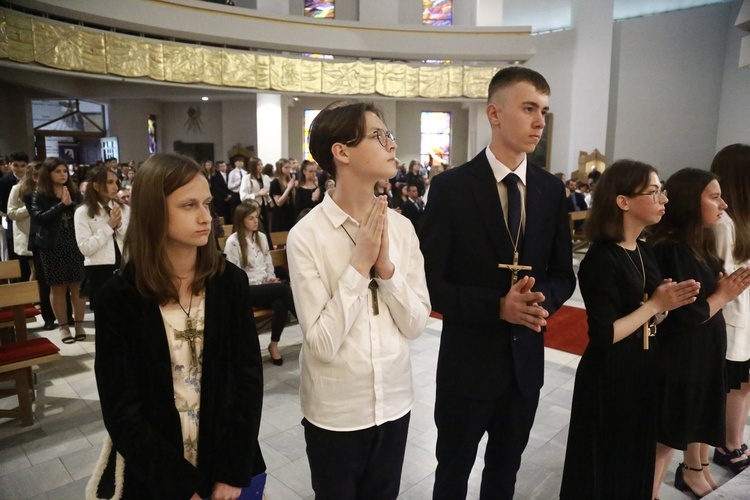 Bierzmowanie w Moszczenicy