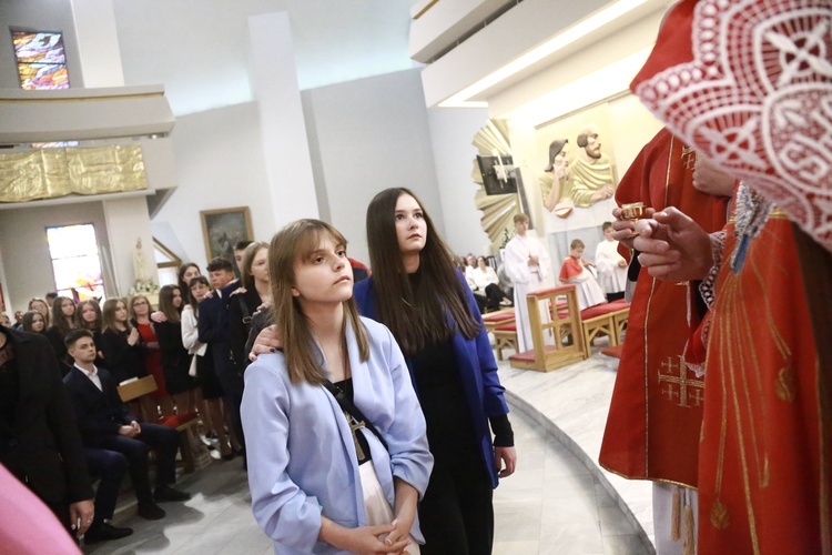 Bierzmowanie w Moszczenicy