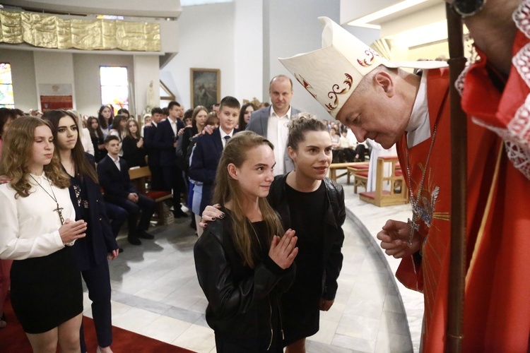 Bierzmowanie w Moszczenicy