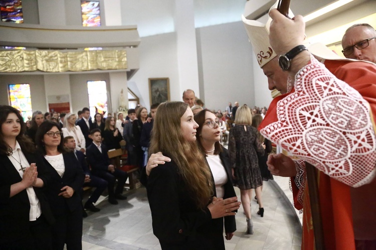 Bierzmowanie w Moszczenicy