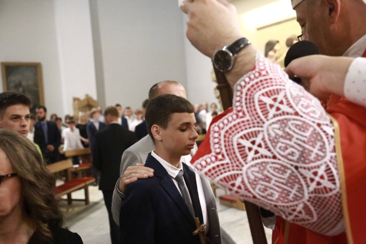 Bierzmowanie w Moszczenicy