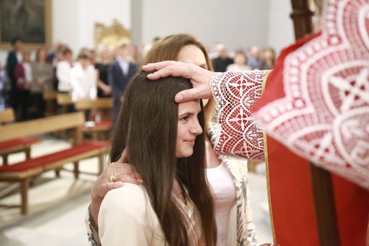 Bierzmowanie w Moszczenicy