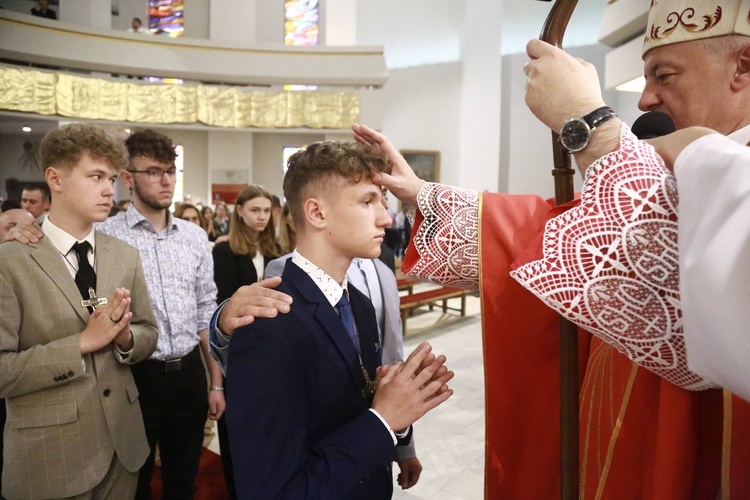 Bierzmowanie w Moszczenicy