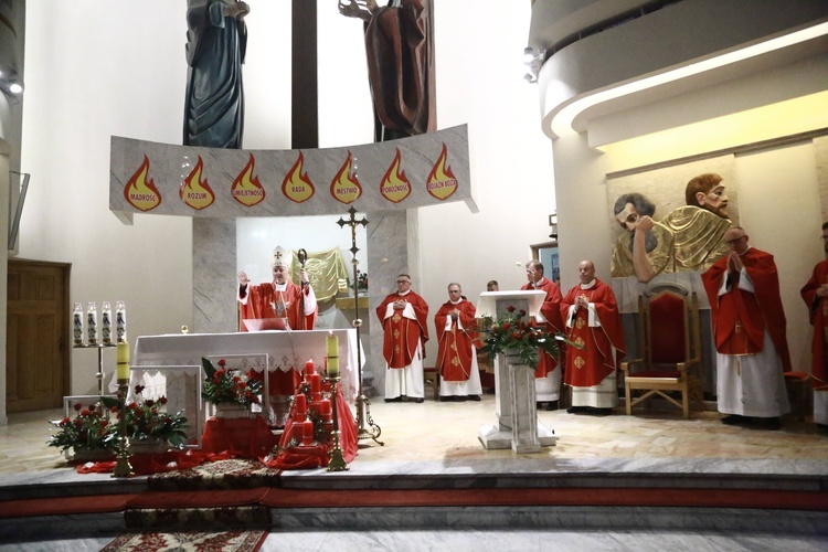 Bierzmowanie w Moszczenicy