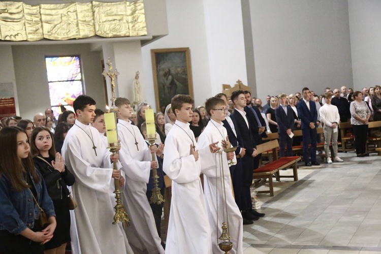 Bierzmowanie w Moszczenicy