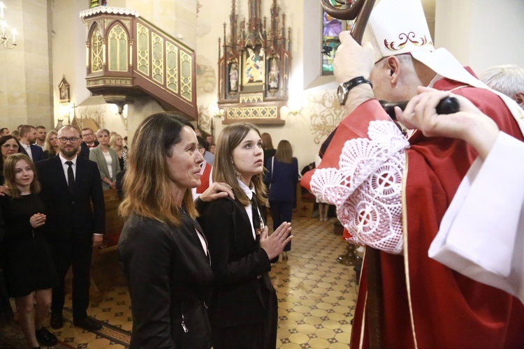 Bierzmowanie w Łużnej