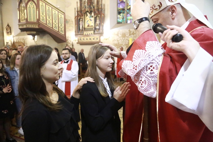 Bierzmowanie w Łużnej