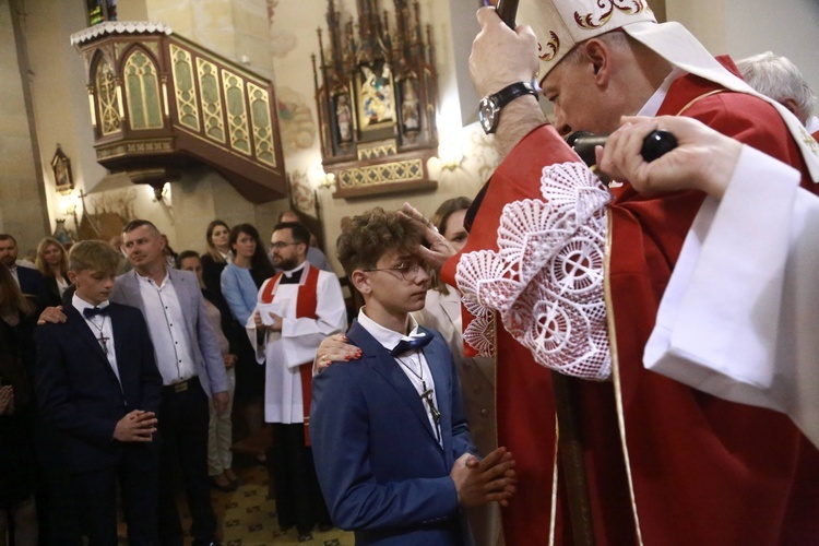 Bierzmowanie w Łużnej