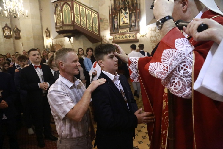 Bierzmowanie w Łużnej