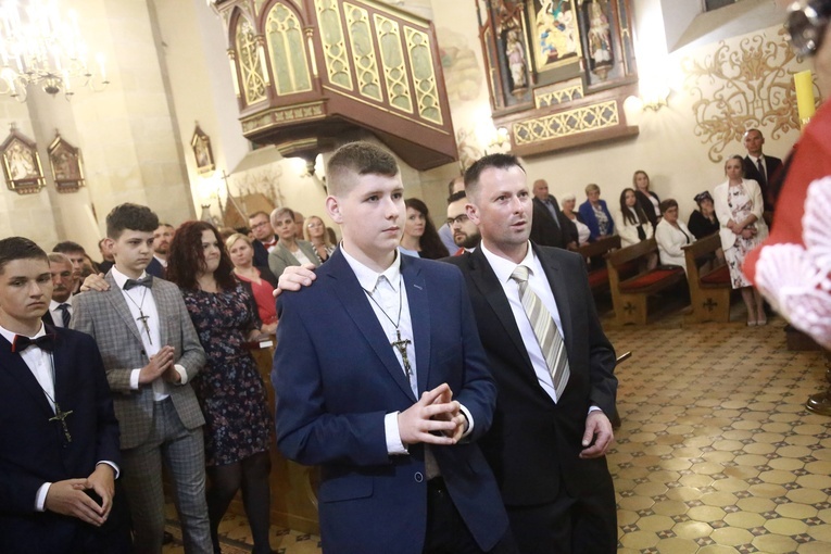 Bierzmowanie w Łużnej