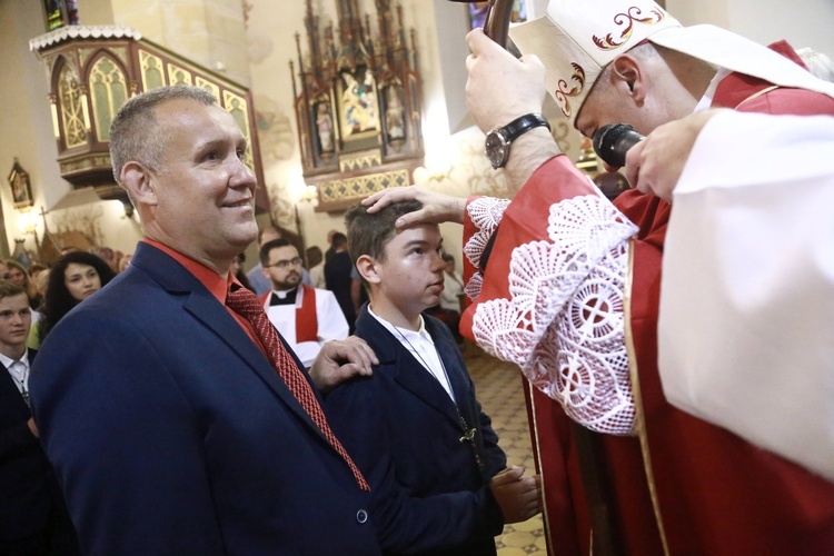 Bierzmowanie w Łużnej