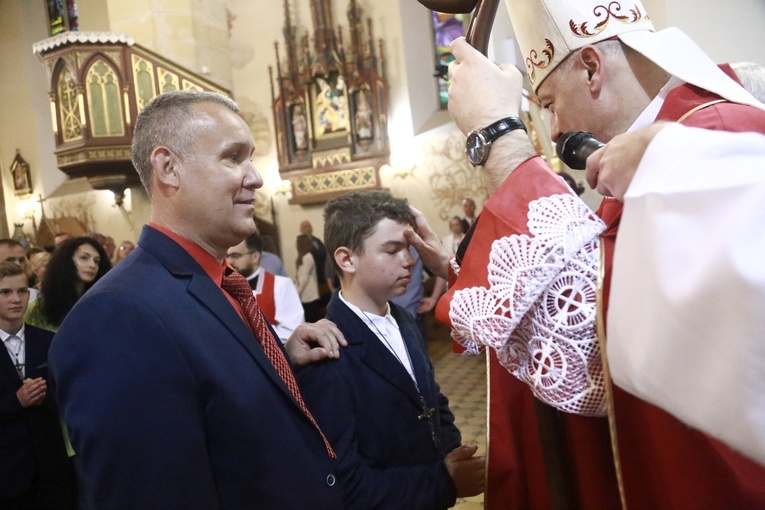 Bierzmowanie w Łużnej