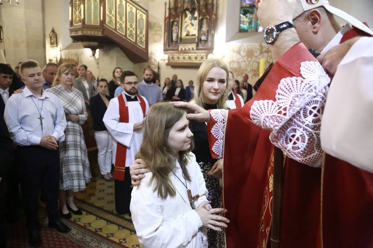 Bierzmowanie w Łużnej