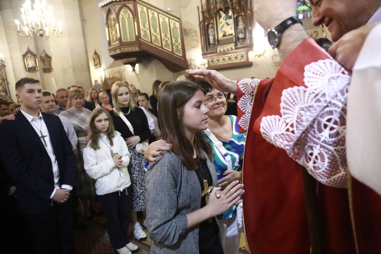 Bierzmowanie w Łużnej