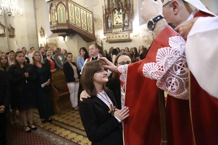 Bierzmowanie w Łużnej