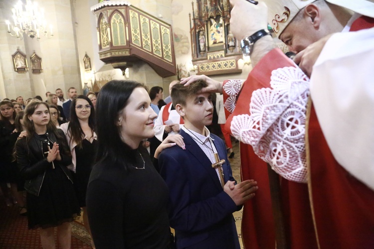 Bierzmowanie w Łużnej