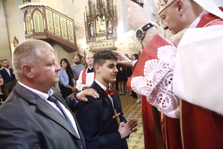 Bierzmowanie w Łużnej