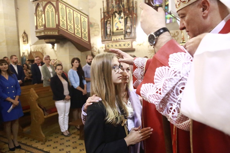 Bierzmowanie w Łużnej