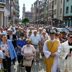 Procesja eucharystyczna na ulicach Głogowa